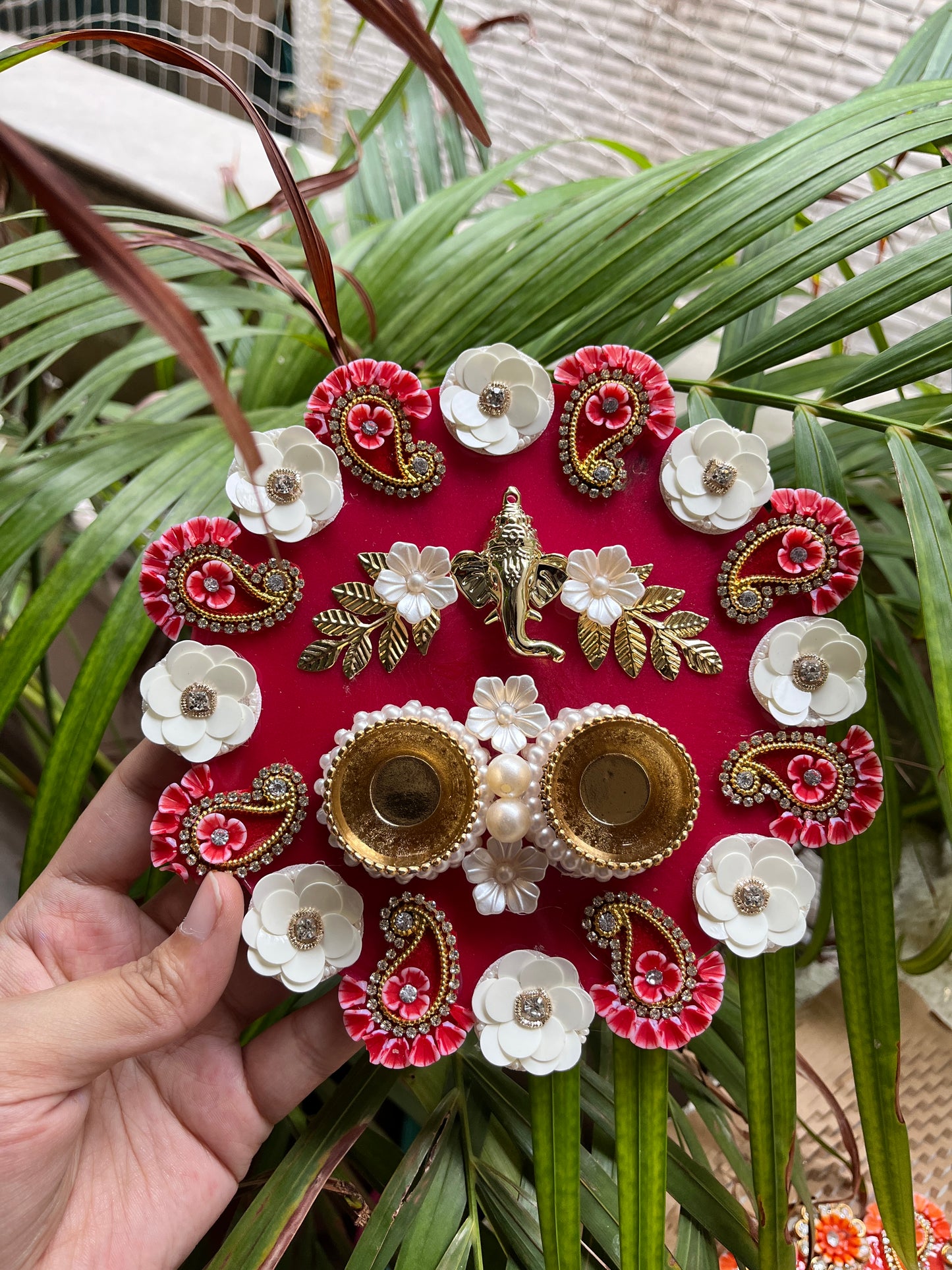 Divine Aura Petite Pooja Thali