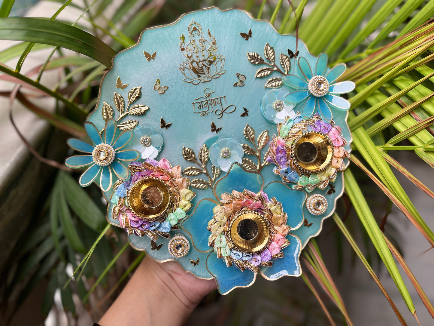 Ganesha Pooja Thali (8 inches)