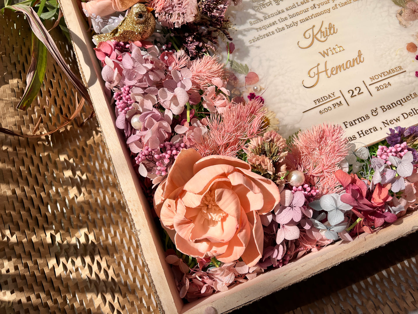 Floral Wedding Invite