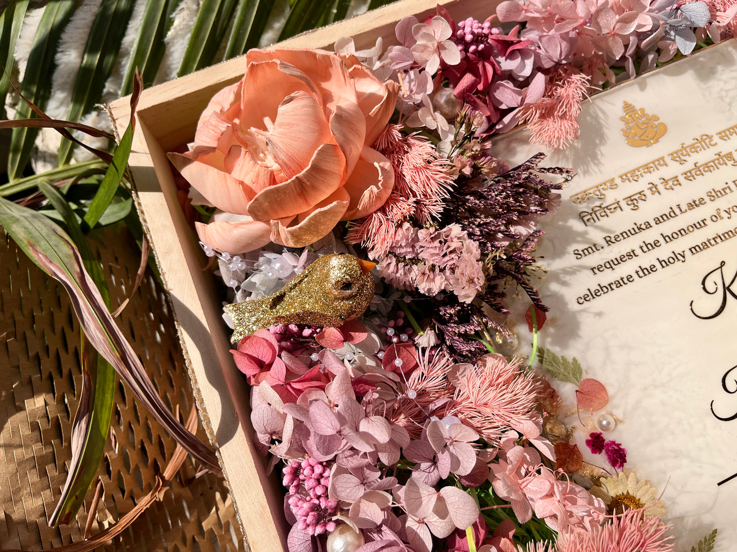 Floral Wedding Invite