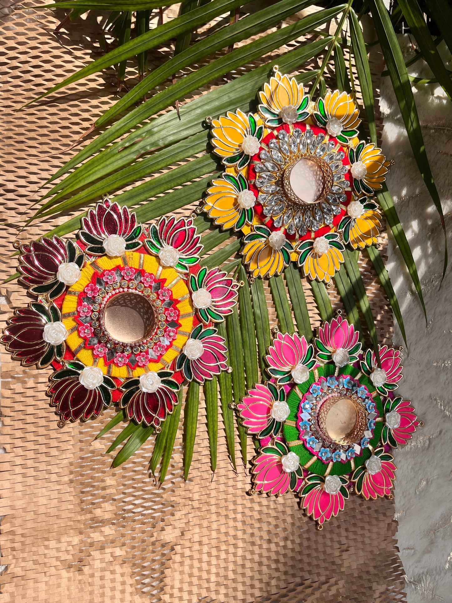 Lotus Radiance Candle Holders