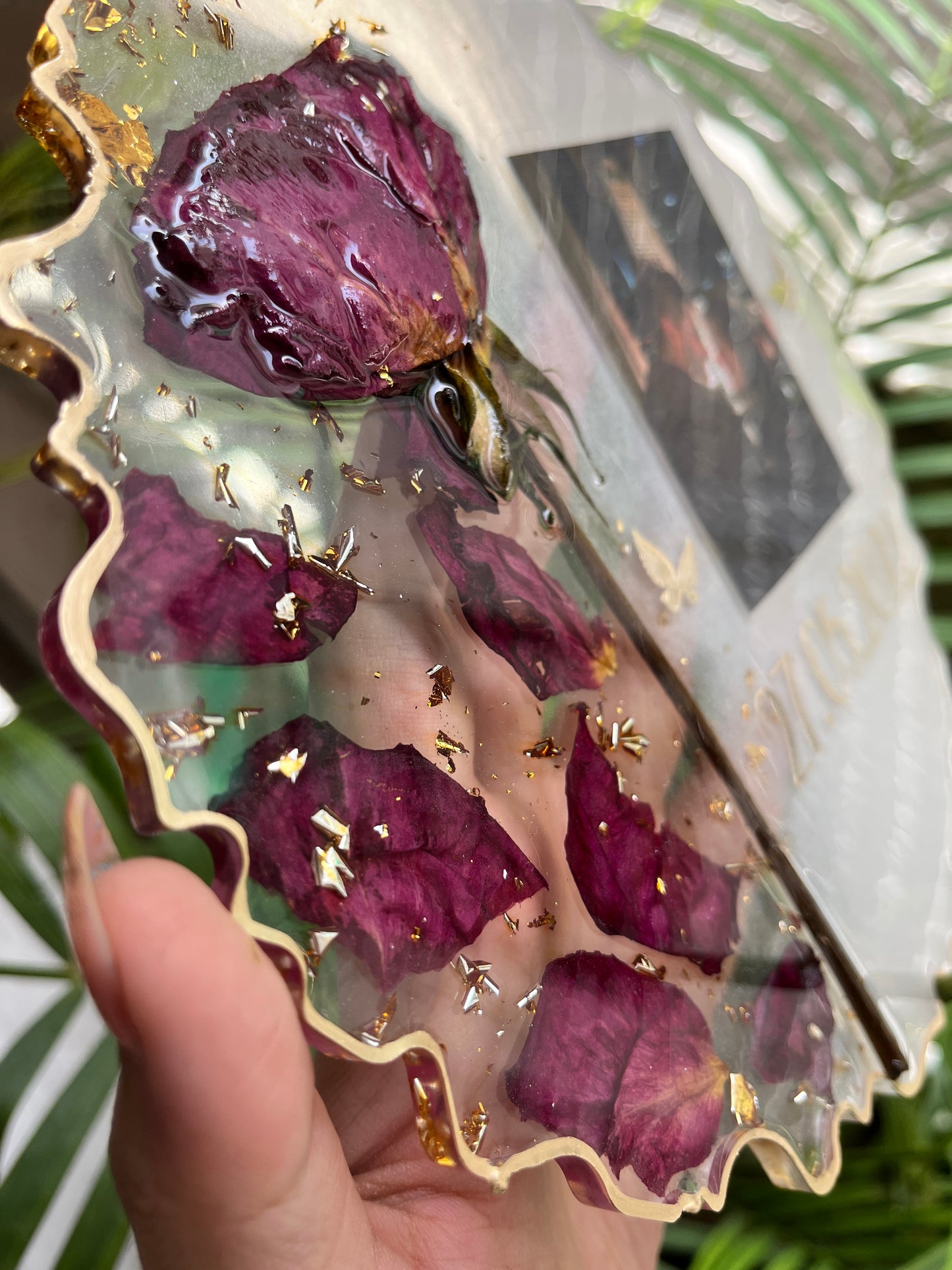 BlossomLove Keepsake Frame: Eternal Rose Edition