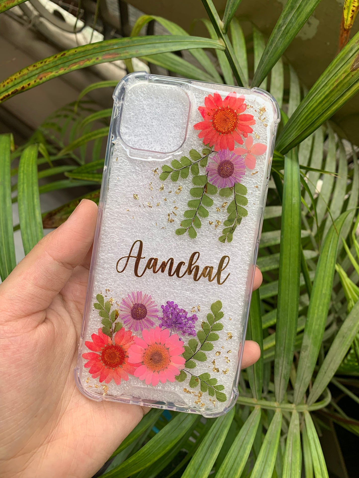 Botanical Elegance Phone Covers - with Name customisation