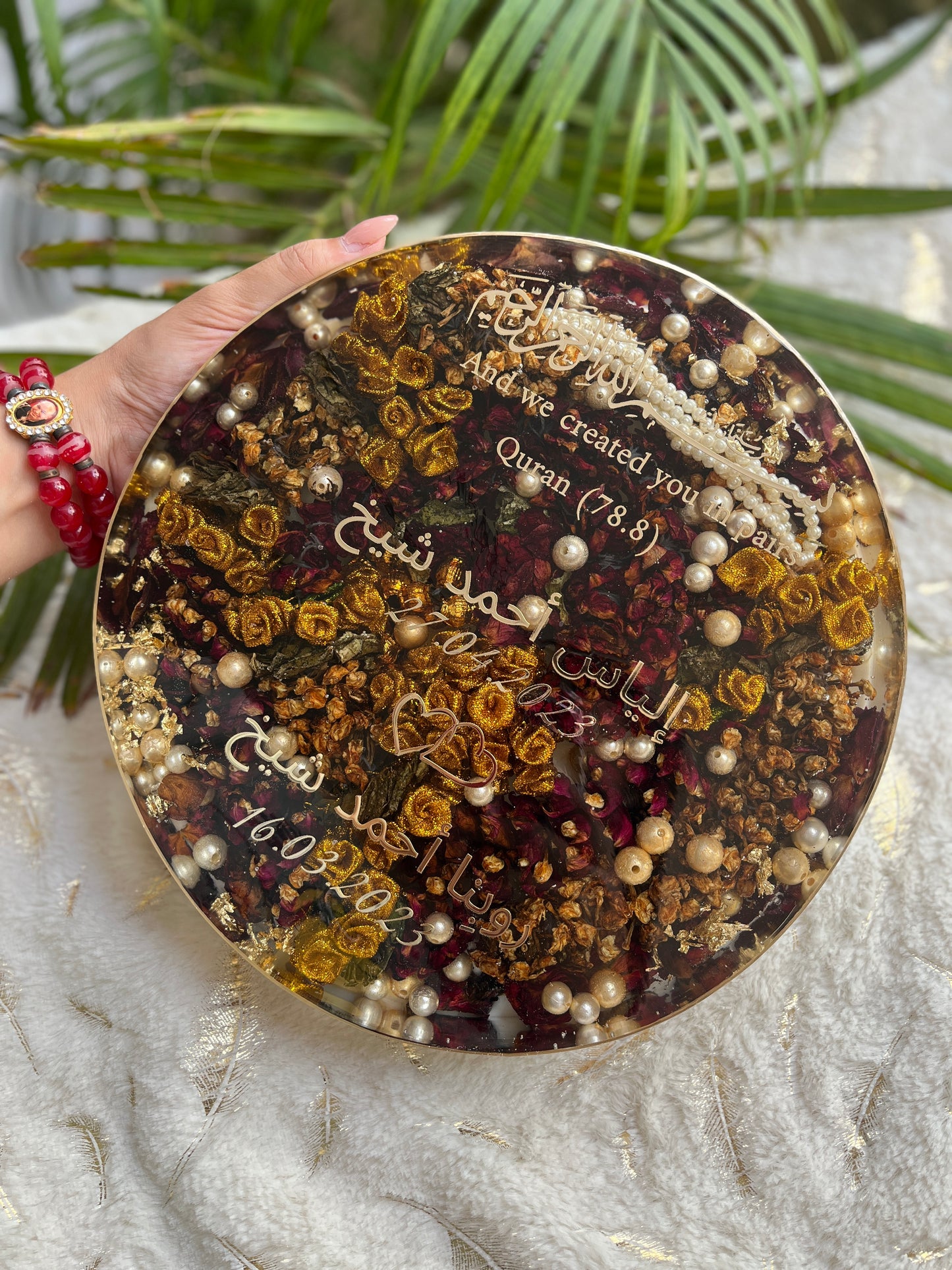 Blossom Unity Keepsake Block: Eternal Garland Edition