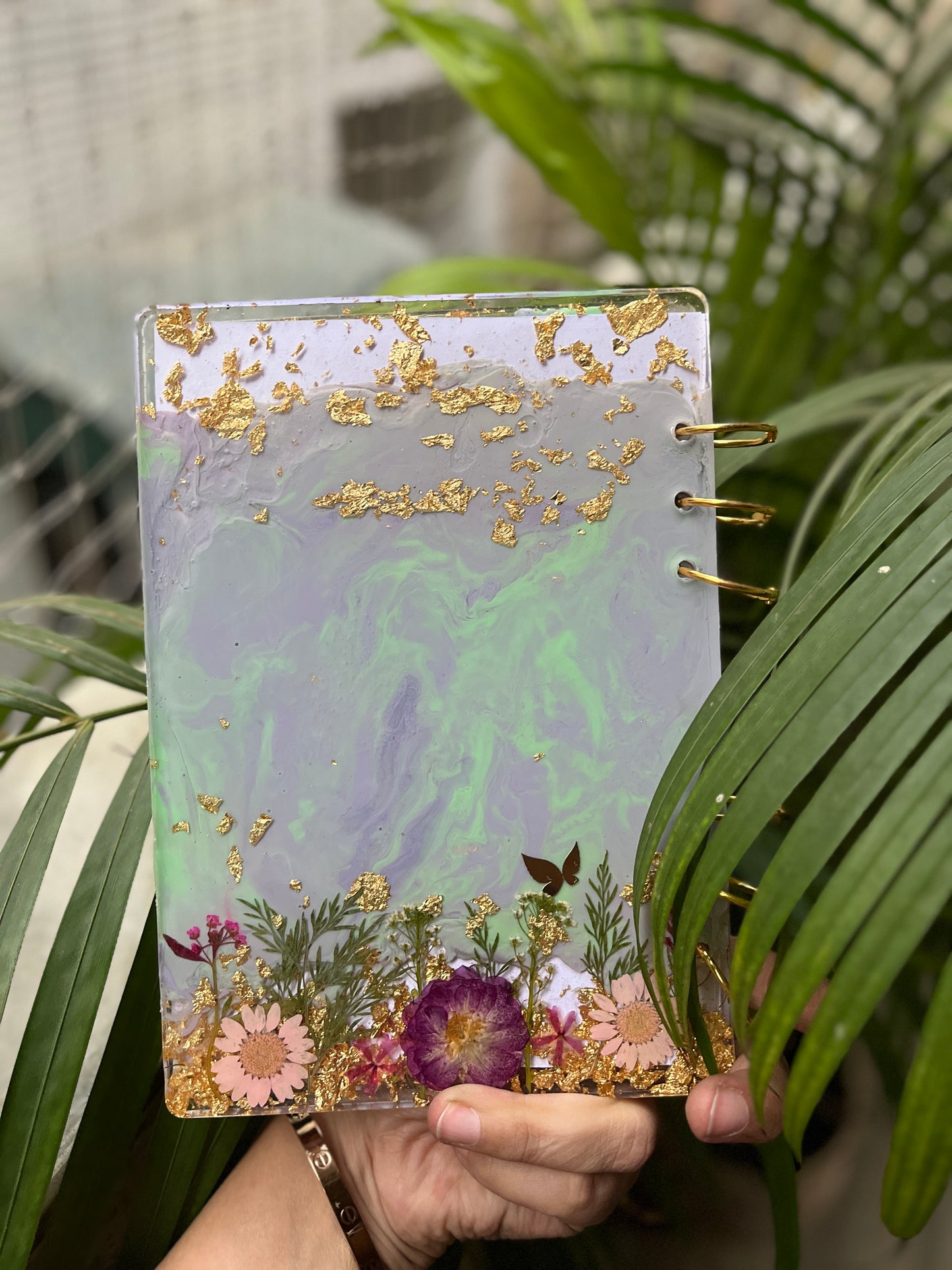 Resin Bound Chronicles - Pastel Green and Lilac