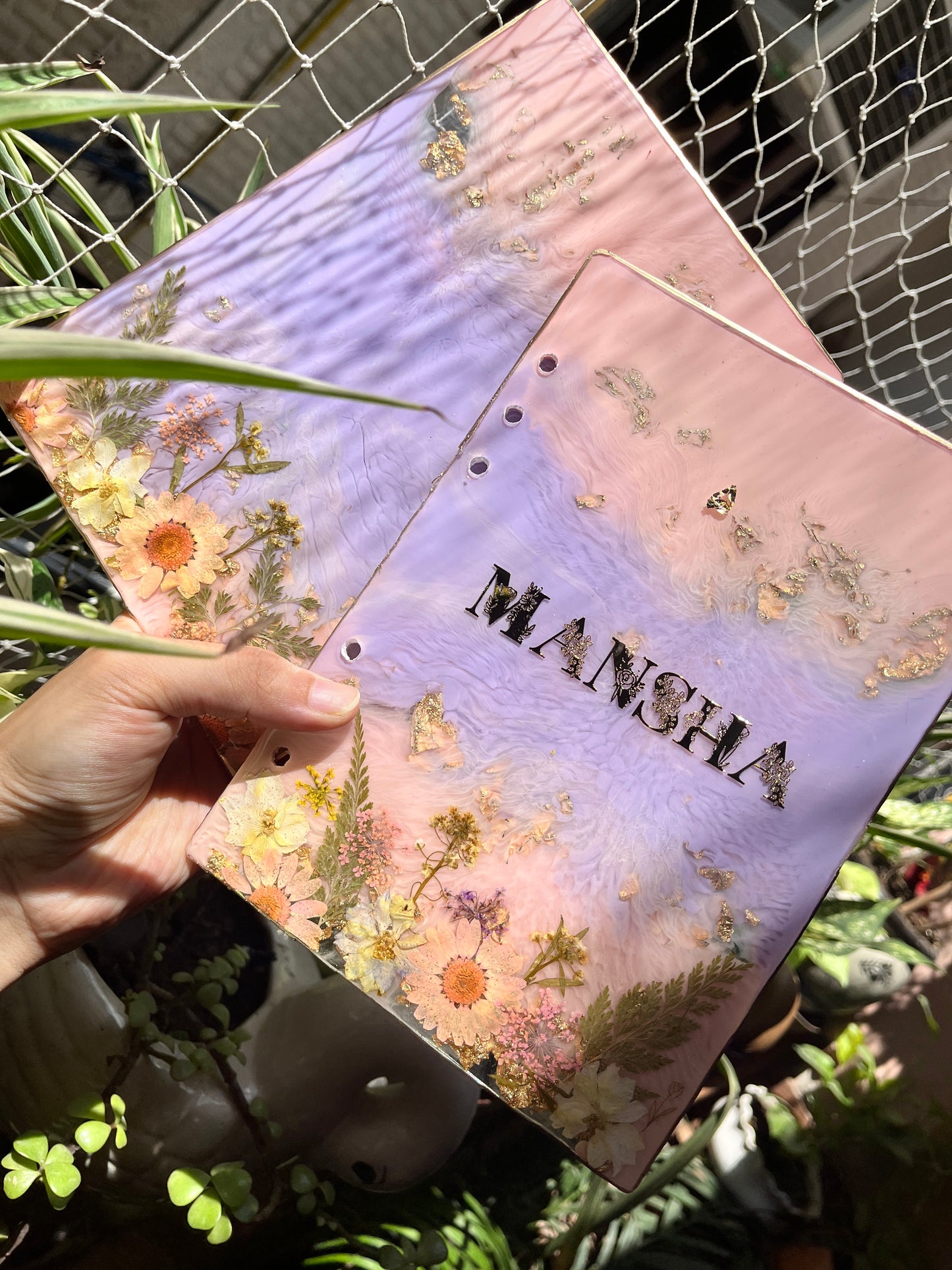 Resin Bound Chronicles - Peach Lilac