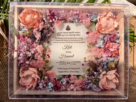 Floral Wedding Invite