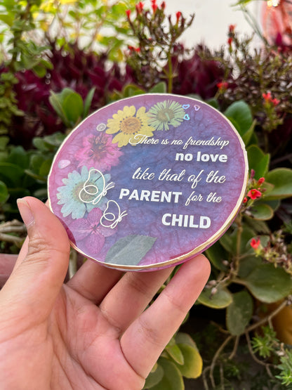 Floral Message Frame - 4 inches