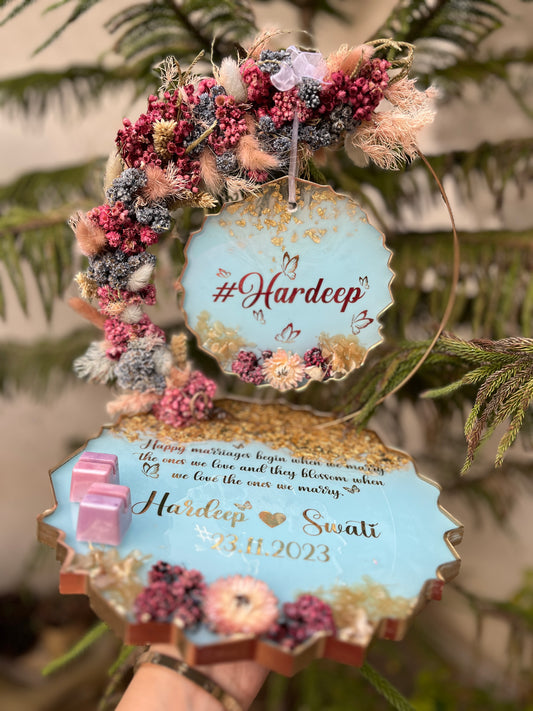 Blossom Ring Harmony: Floral Wreath Edition