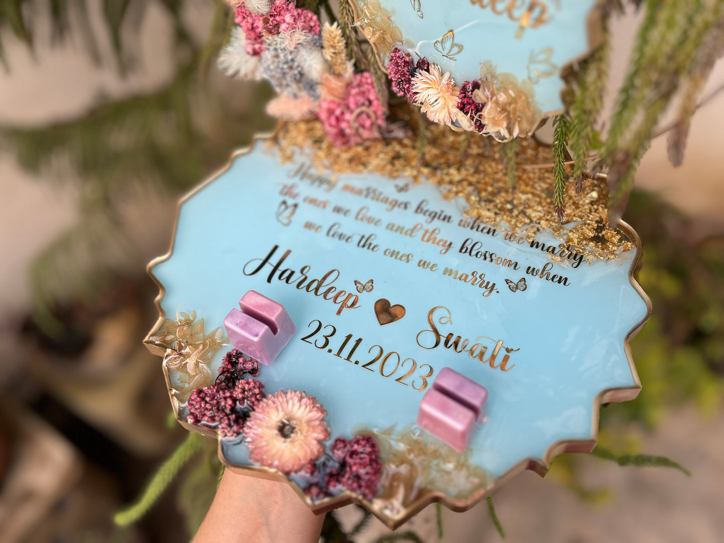 Blossom Ring Harmony: Floral Wreath Edition
