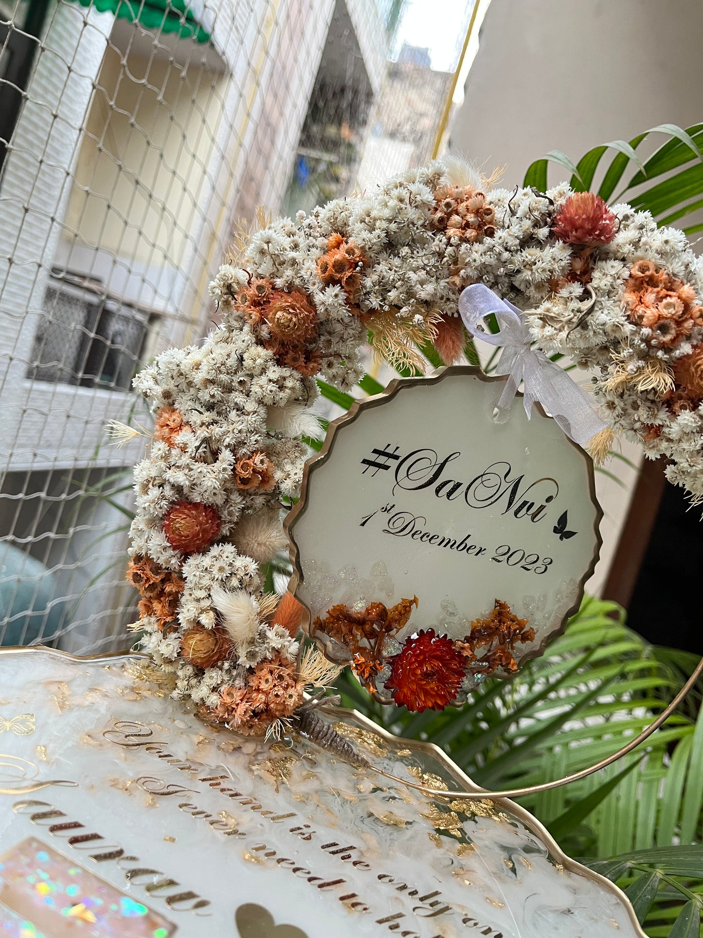 Blossom Ring Harmony: Floral Wreath Edition