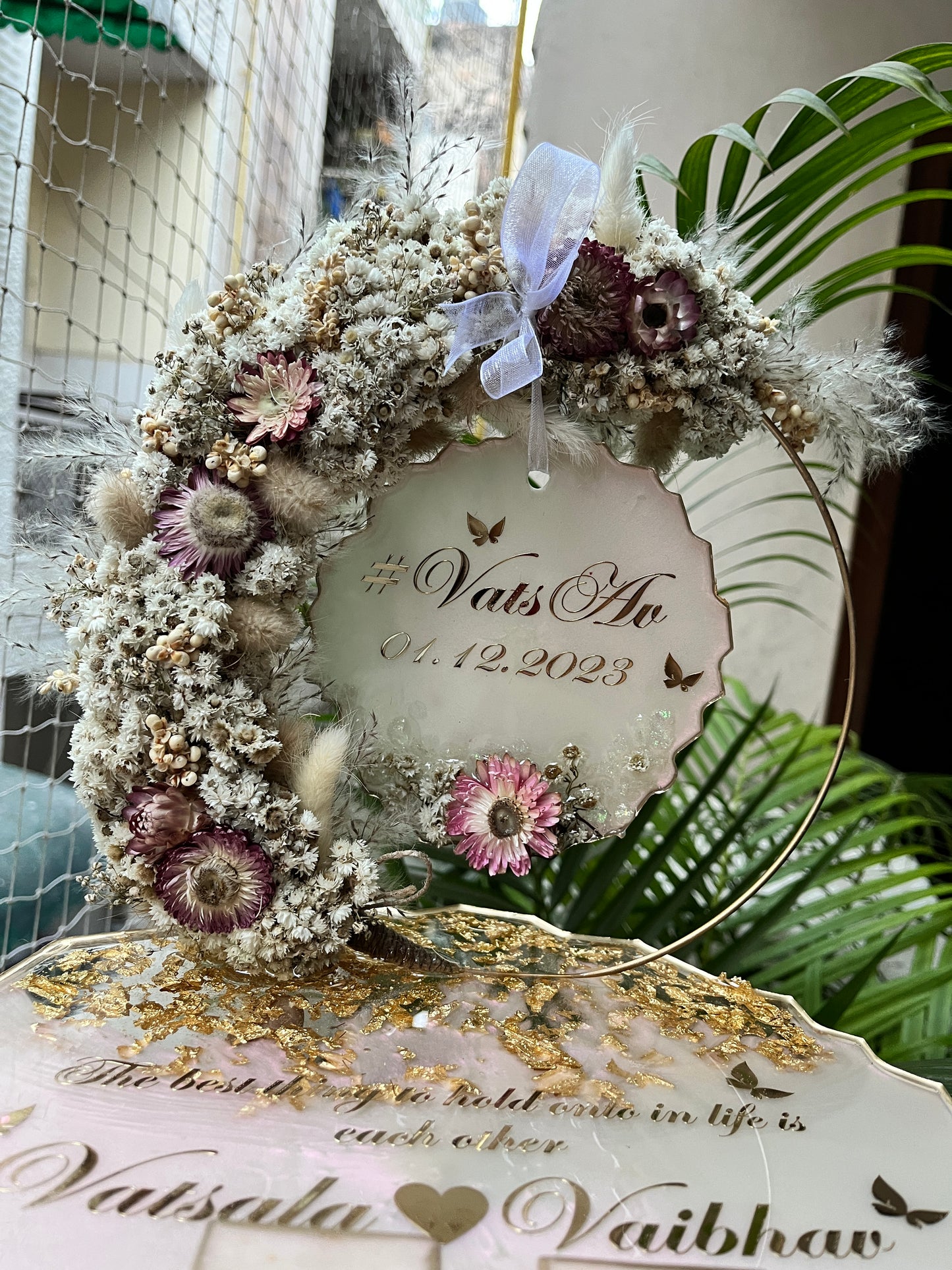 Blossom Ring Harmony: Floral Wreath Edition