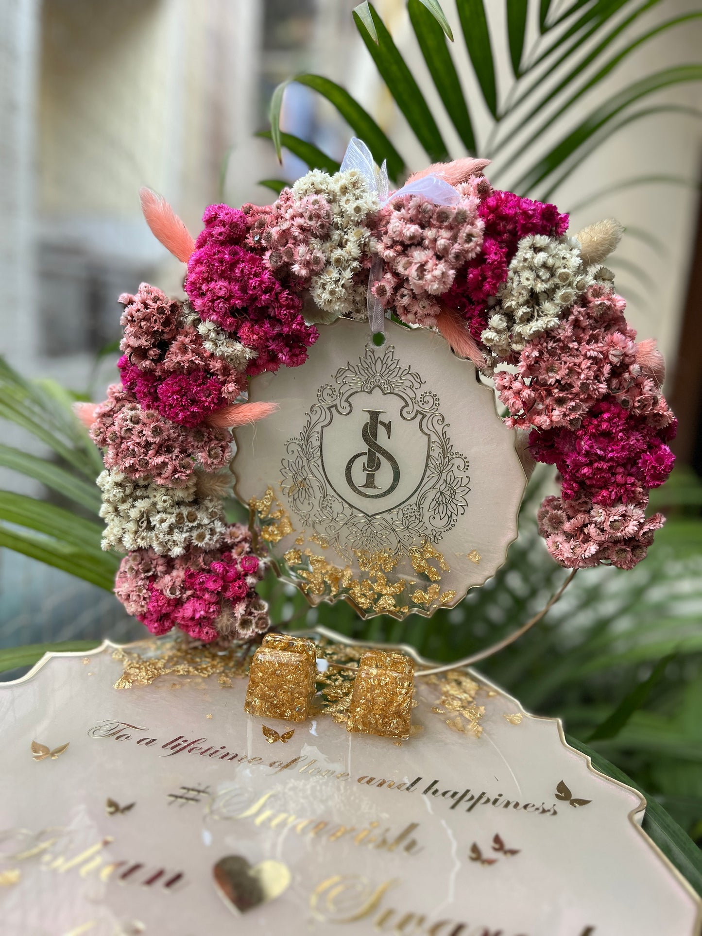 Blossom Ring Harmony: Floral Wreath Edition